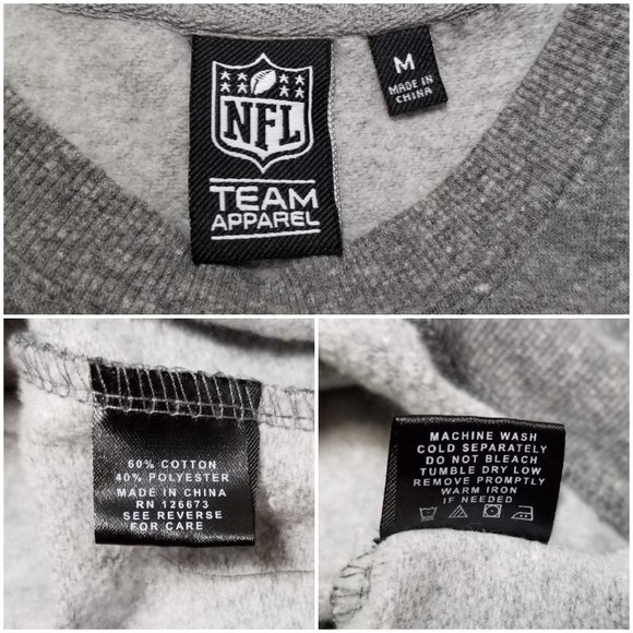 NFL New England Patriots womens spell out crewneck - Picture 6 of 7